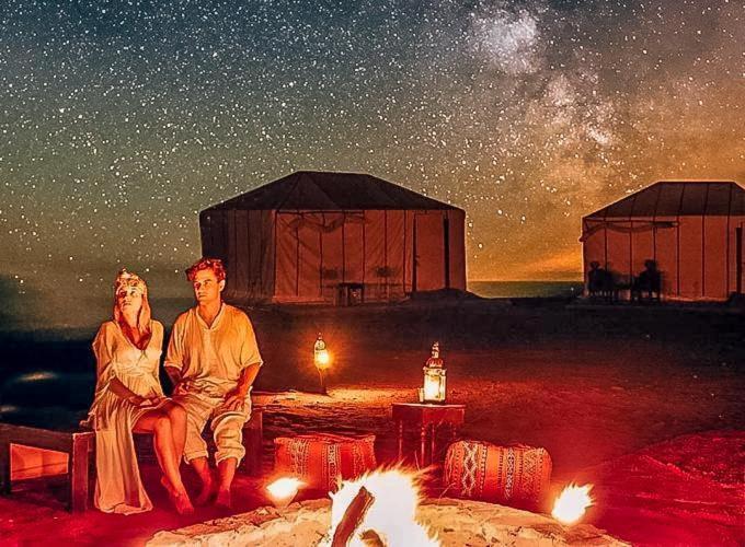 Camp Sahara Holidays M'Hamid Esterno foto