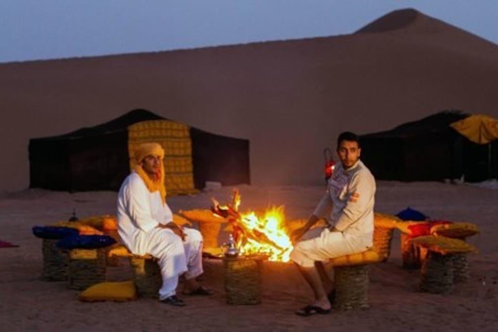 Camp Sahara Holidays M'Hamid Esterno foto